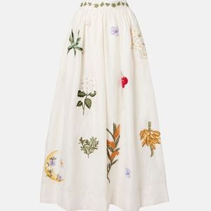 Agua by Agua Bendita TANGELO WILD MAXI SKIRT

Embroidered Appliqués